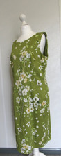HOBBS Cherry Blossom Shift Dress Lily Green UK14 NWT