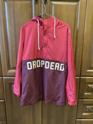 Drop Dead Clothing Jacket Windbreaker Archive Punk Emo Rare y2k