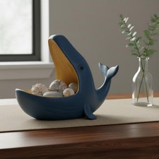 Marine Animal Storage Dish Resin Marine Animal Trinket Holder Multifunctional