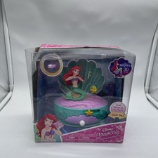 Disney Princess Ariel Pearl Jewelry Box, Disney The Little Mermaid 30 Year New