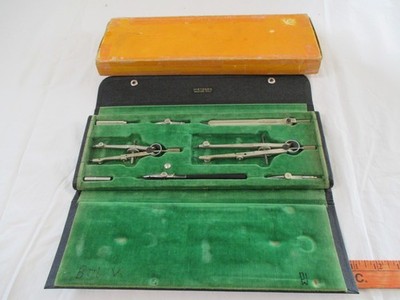 Vintage Dietzgen Master-Pro 1212 P Drawing Instrument Set With Case and Box.
