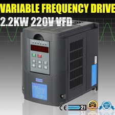 2.2KW 3HP 220V Variable Frequency Drive Inverter Converter VFD Single To 3 Phase
