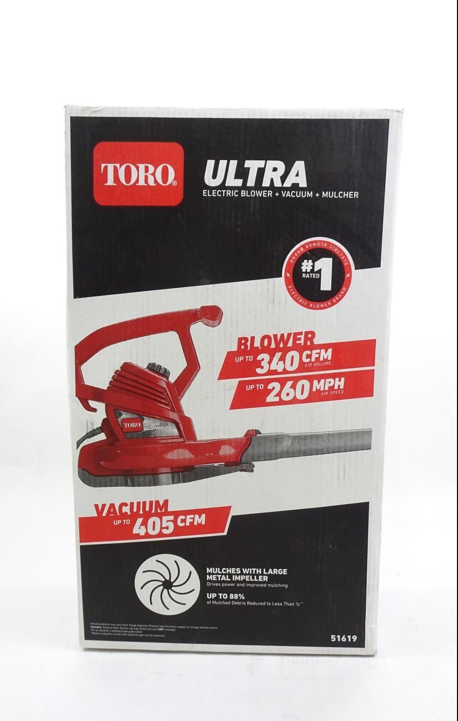 + Vacuum + Mulcher, 51619