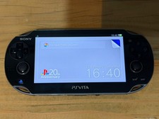 Sony PS Vita PCH-1003 OLED W charger & 8GB Card 