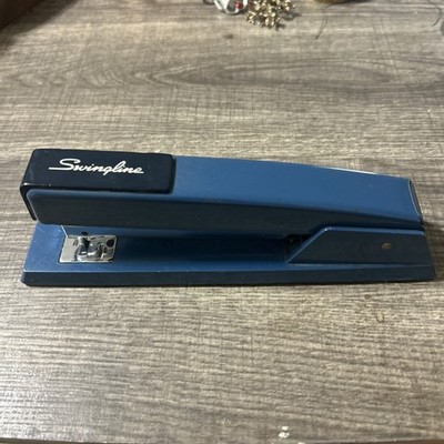 Vintage Swingline Stapler 747 Blue 94-41 Made In USA