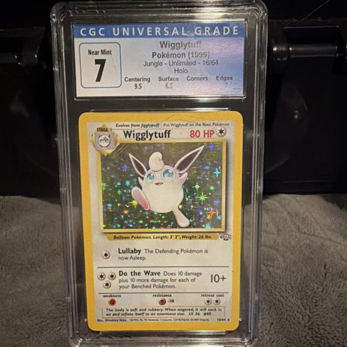 Wigglytuff (Unlimited) graded CGC 7 for sale on eBay