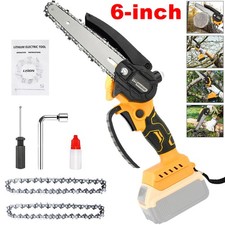 Cordless Mini Chainsaw 6 Inch Electric Prunin...