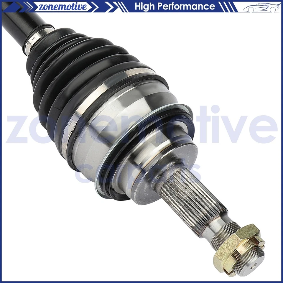 For Toyota Tacoma 2005-20 2.7L 4.0L Front CV Axle+Brake Rotors+Wheel Bearing Hub - Image 3 of 4