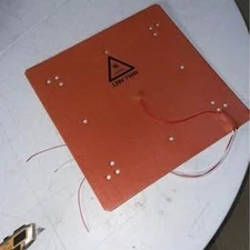 Ender 5 Plus Build Plate Heater Mat - 375x370mm Silicone Heated Pad