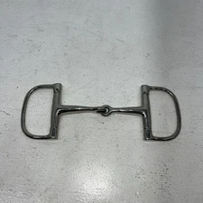 New Congress Leather 5” D Ring Snaffle Bit #477101 Y-501