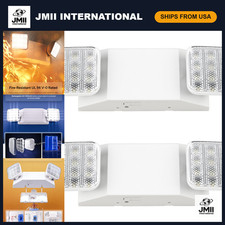 Led Emergency Lights With 90-minute Battery Backup 2 Pack Ul Listed Safety Lig