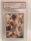 1989 Score Rookie  Traded - Ken Griffey Jr #100T PSA 9 Mint Rookie Mariner (RC)