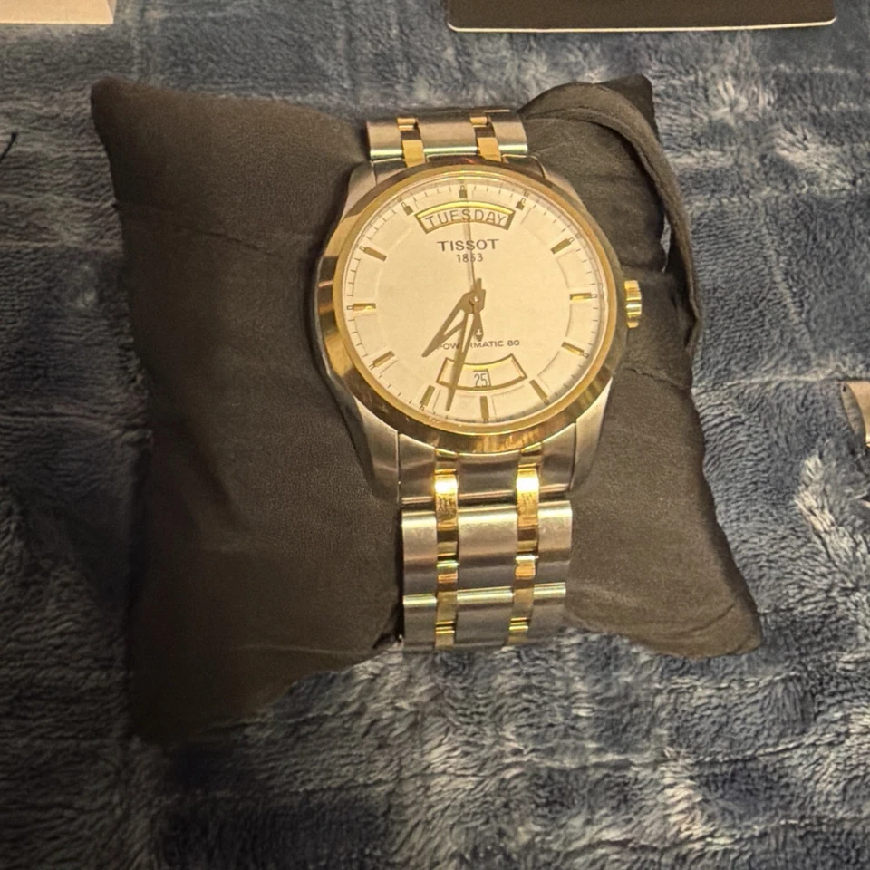 Tissot Couturier Powermatic 80 Two-Toned Men's Watch T0354072201101 Mint Worn 2x - Image 3 of 4