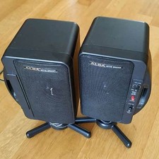 Vintage-Alba SSX-300 Dynamic Active Speaker System--Retro in a Box!--Cool 80's!