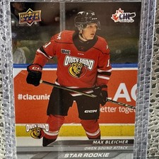 2024-25 Upper Deck CHL Star Rookie Max Bleicher Owen Sound Attack OHL