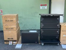 4 Wharfedale Pro WLA-28x 2x8" Line Array W/ 2 WLA-15B SUB PKG THS