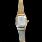 Vintage Seiko Watch Women's Gold Tone 2C20-5770 Works Great