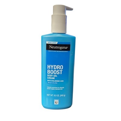 Neutrogena Hydro Boost Body Gel Cream with Hyaluronic Acid 8.5 oz -Normal to Dry