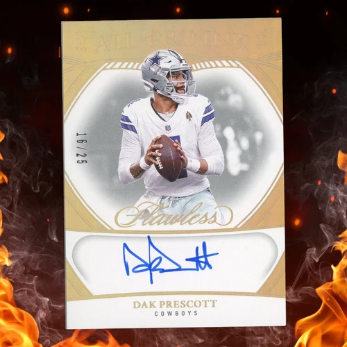 2025 Panini Flawless DAK PRESCOTT All-Pro Ink /25 #API-DPT