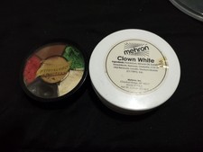 Graftobian Pro F/X Collection and Mehron Clown White