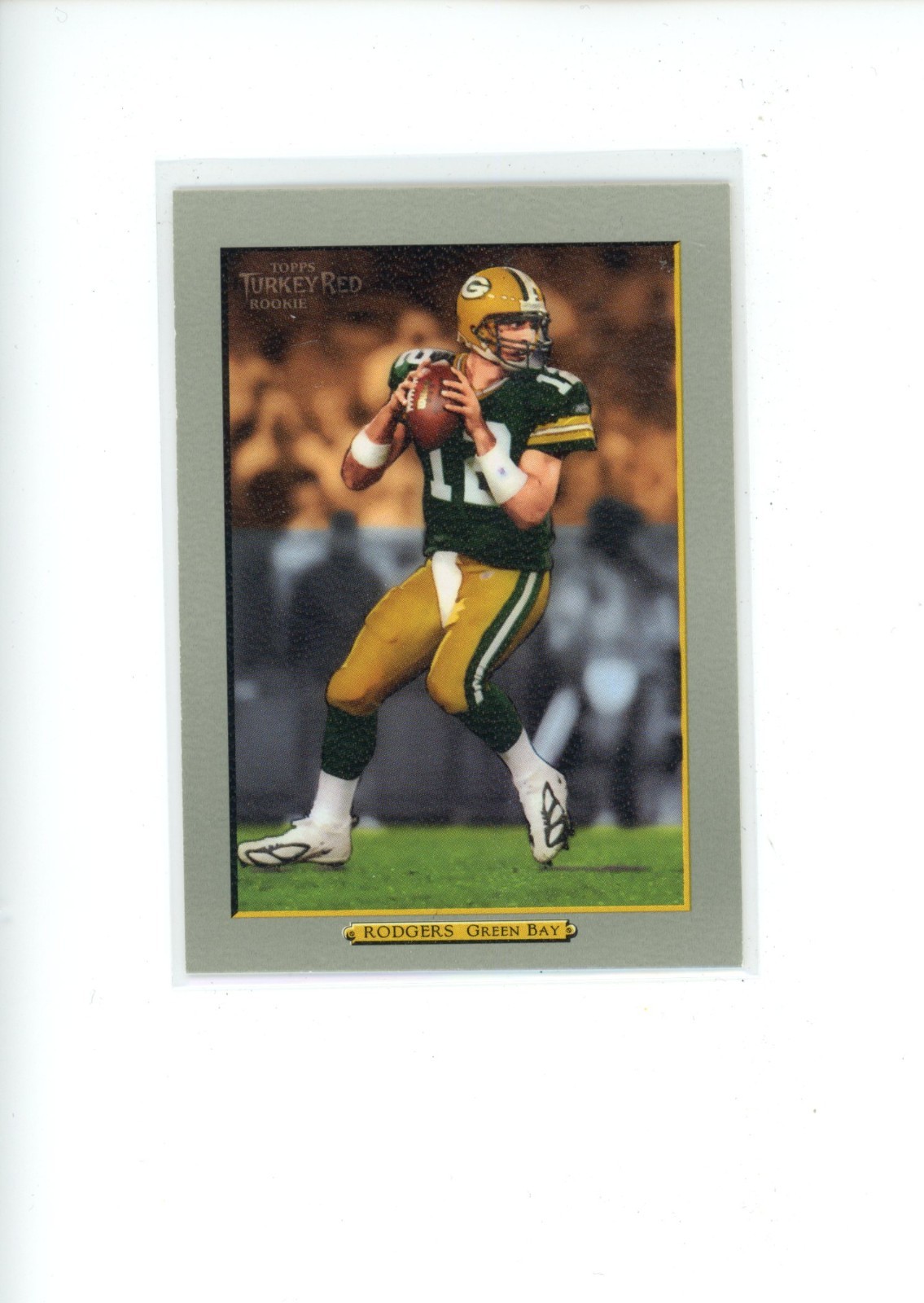 2005 Topps Aaron Rodgers #221 Rookie RC Turkey Red Packers