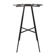 Black Round Clothing Rack (36" Diameter, 48"-72"H, 3" Increments)