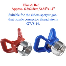 Airless Spray Paint Gun Flat Nozzle Tip Guard For Sprayer Titan Wagner