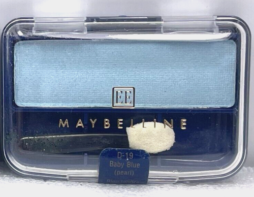 MAYBELLINE EXPERT EYES Eyeshadow - BABY BLUE **RARE ORIGINAL AS-IS