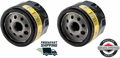 #ad Briggs Stratton 492932S Oil Filter 2pc Husqvarna YTH22V46 YTH2454 YTH22V42LS $29.99