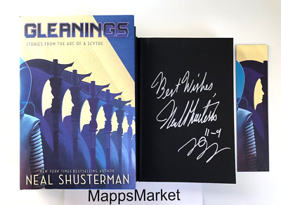 SIGNED Gleanings Arc of a Scythe by Neal Shusterman 1st/1st HC
