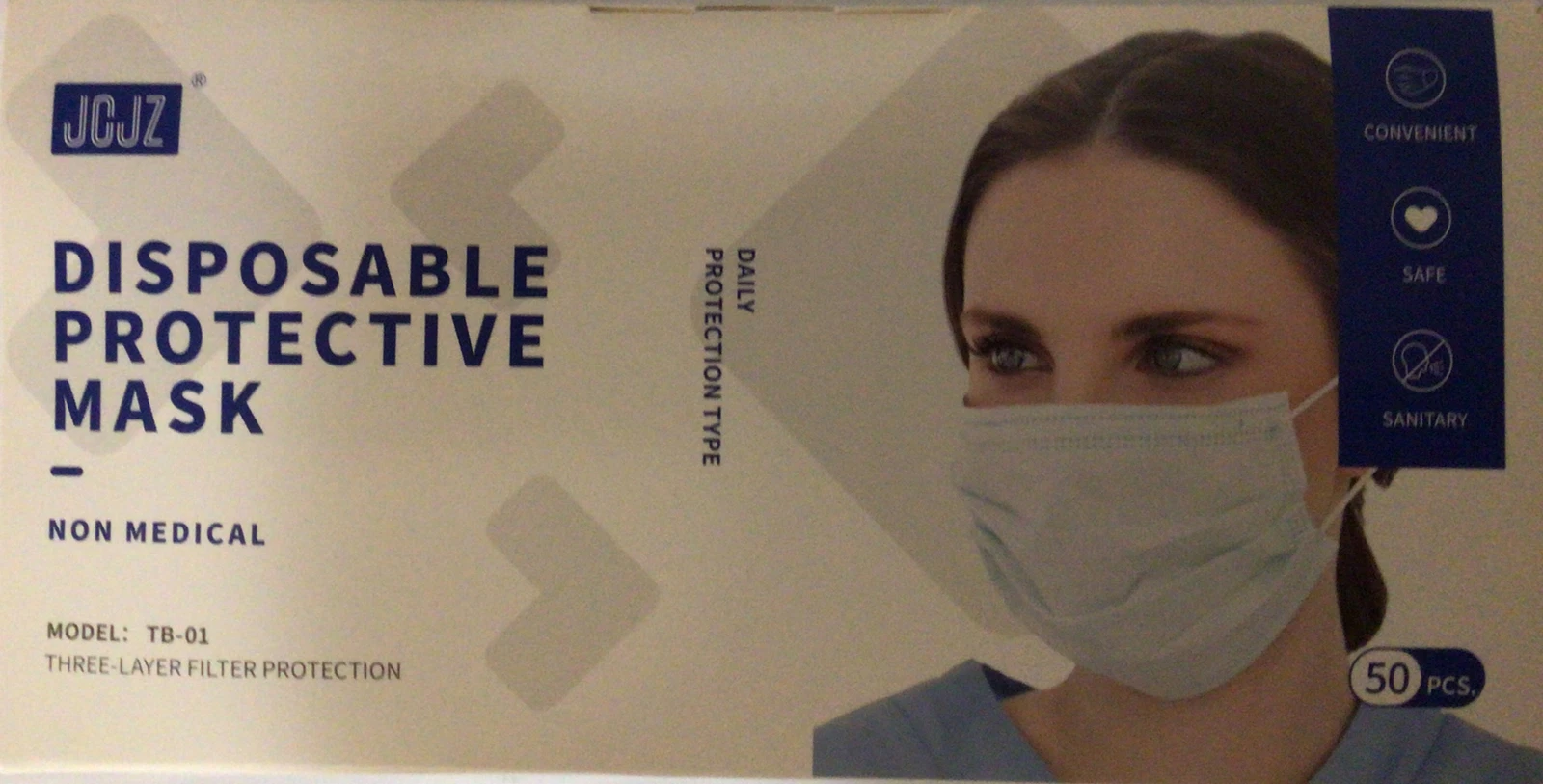 4 Packs Of [50 Pcs]3-Ply Disposable Face Mask Non Medical Surgical cover
Opens in a new window or ta