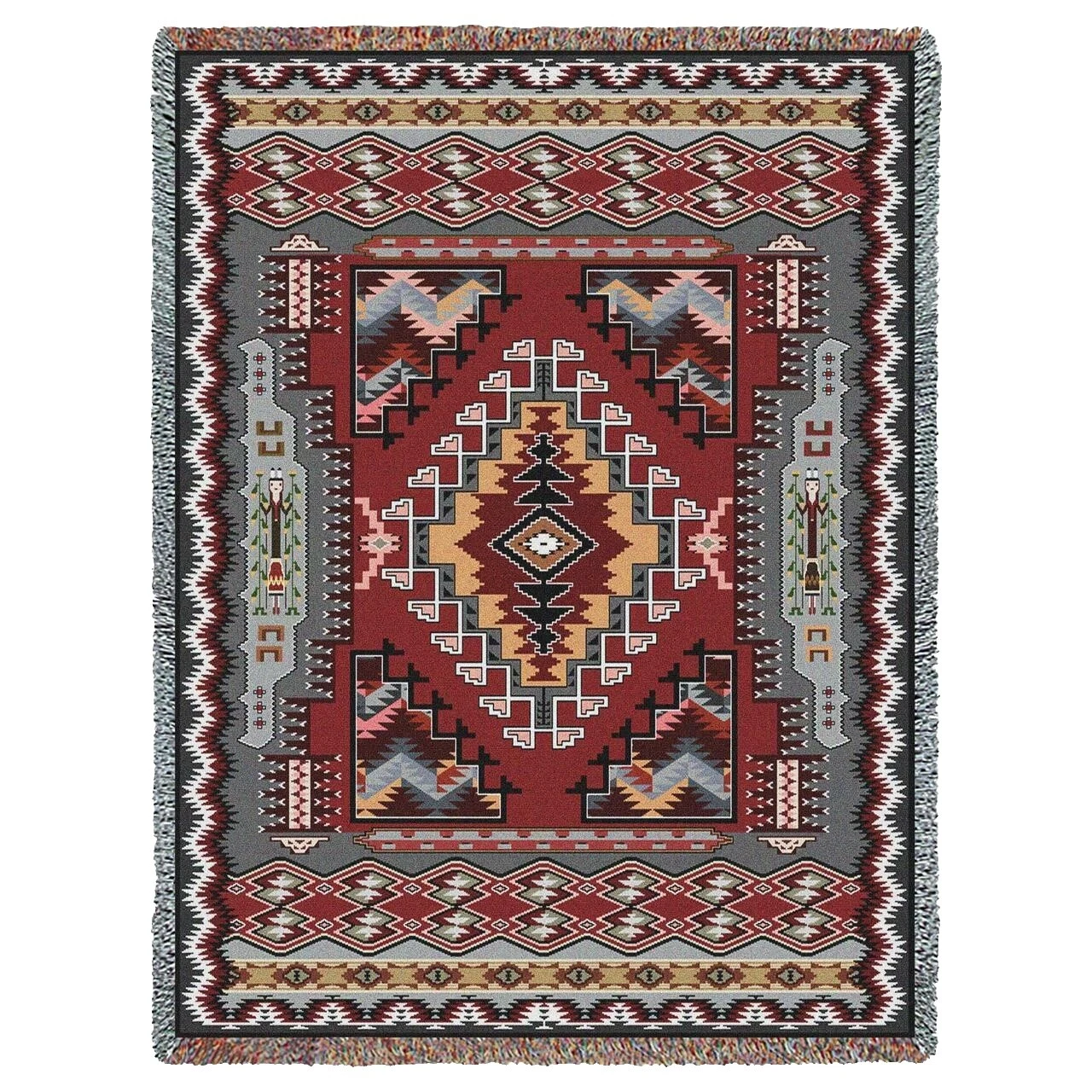 Native American 100% Cotton Afghans & Throw Blankets