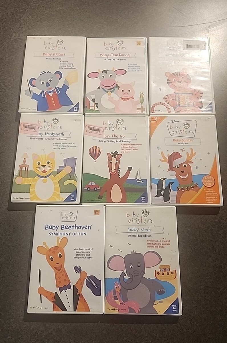 Baby Einstein Collection - Set of 8 DVDs In Cases #1 | eBay
