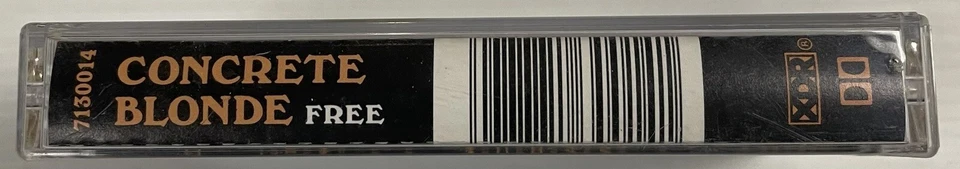 Concrete Blond Free Music Cassette Tape 7130014 EMI 1989 Original - Image 3 of 4