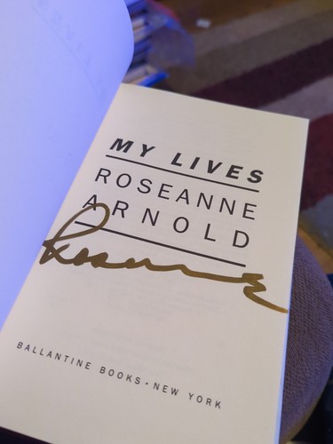 1994 ROSEANNE ARNOLD (BARR) BOOK MY LIVES - AUTOGRAPHED - HARD COVER - Picture 2 of 13