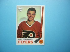 1969/70 TOPPS NHL HOCKEY CARD #94 GARY DORNHOEFER EX/NM SHARP!! 69/70 TOPPS