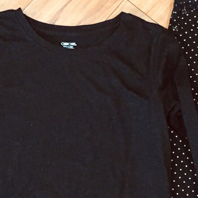 Cherokee Pantalón Lunares Negro Algodón Jeggings y Camisa Manga Larga Top 12 Foto 3 de 4