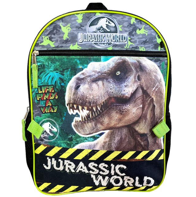jurassic world backpack with lunchbox