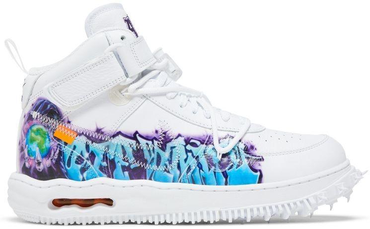 Off-White × Nike Air Force 1 Mid SP LTHR Sneaker Politics