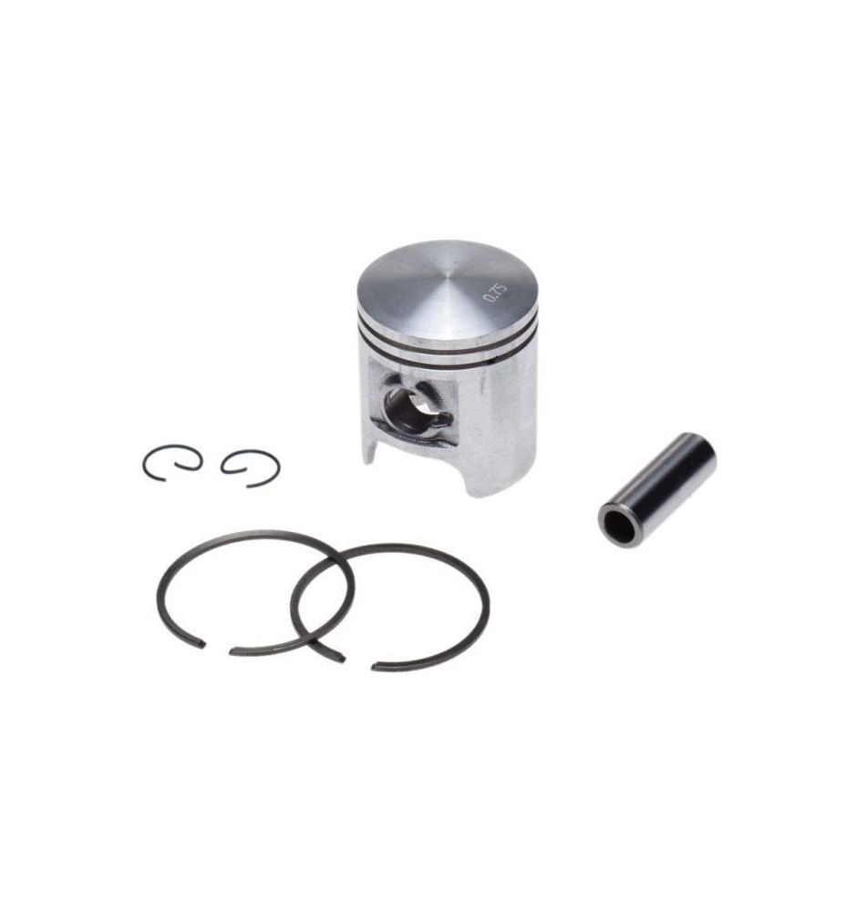 Piston 40.75 mm moteur 2T cylindre Peugeot Buxy axe 12 mm hauteur 21.50