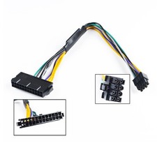 24-Pin to 8-Pin 18AWG ATX Power Supply Adapter Cable for Dell Inspiron 3670