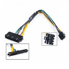 24-Pin to 8-Pin 18AWG ATX Power Supply Adapter Cable for Dell Inspiron 3670
