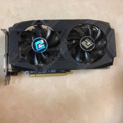 1PC Used PowerColor RX580 8G discrete graphics card #T2