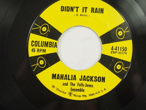 Mahalia Jackson Hes got the Whole World in Hands 1958 Columbia 4-41150 Excellent - Picture 2 of 5