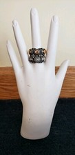Handcrafted Sterling Silver Ring Size 8.5 from Silversmith Artisans in Egypt