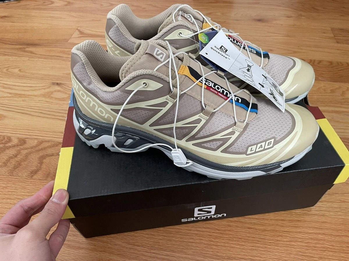 Salomon XT-6 Clear - Safari/Magnet/Vanilla Ice - (L41641000) | eBay