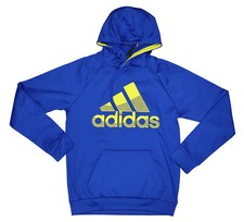 Image of Adidas Game & Go Logo Graphic Kangaroo Pocket Hoodie Men's Sweatshirt NWT