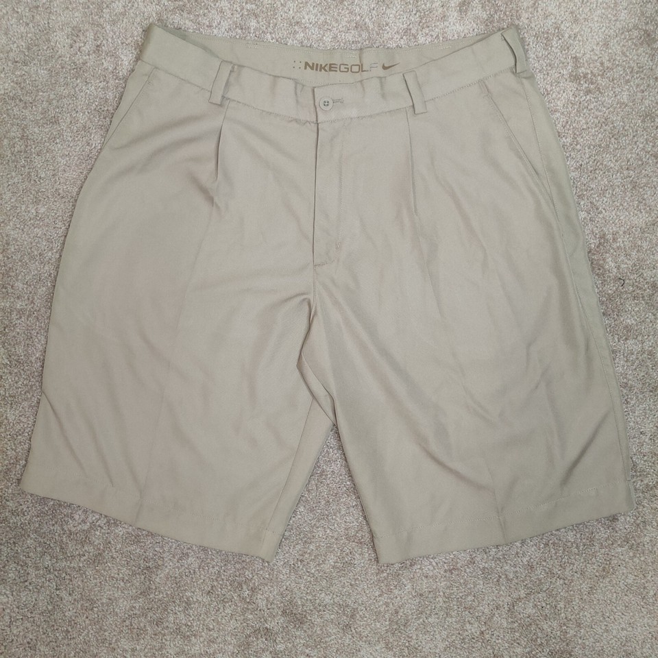 Men's NIKE Golf Shorts Khaki, Size 34 eBay