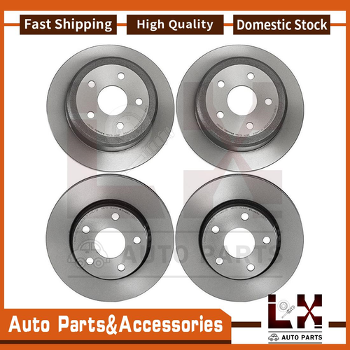 For 2015-2017 Chrysler 200 Brake Pad and Rotor Kit Front and Rear