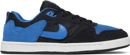 Nike Men\'s SB Alleyoop Classic Suede Mesh Shoes Black Royal Blue Size 7 NIB Nike Men main image 3